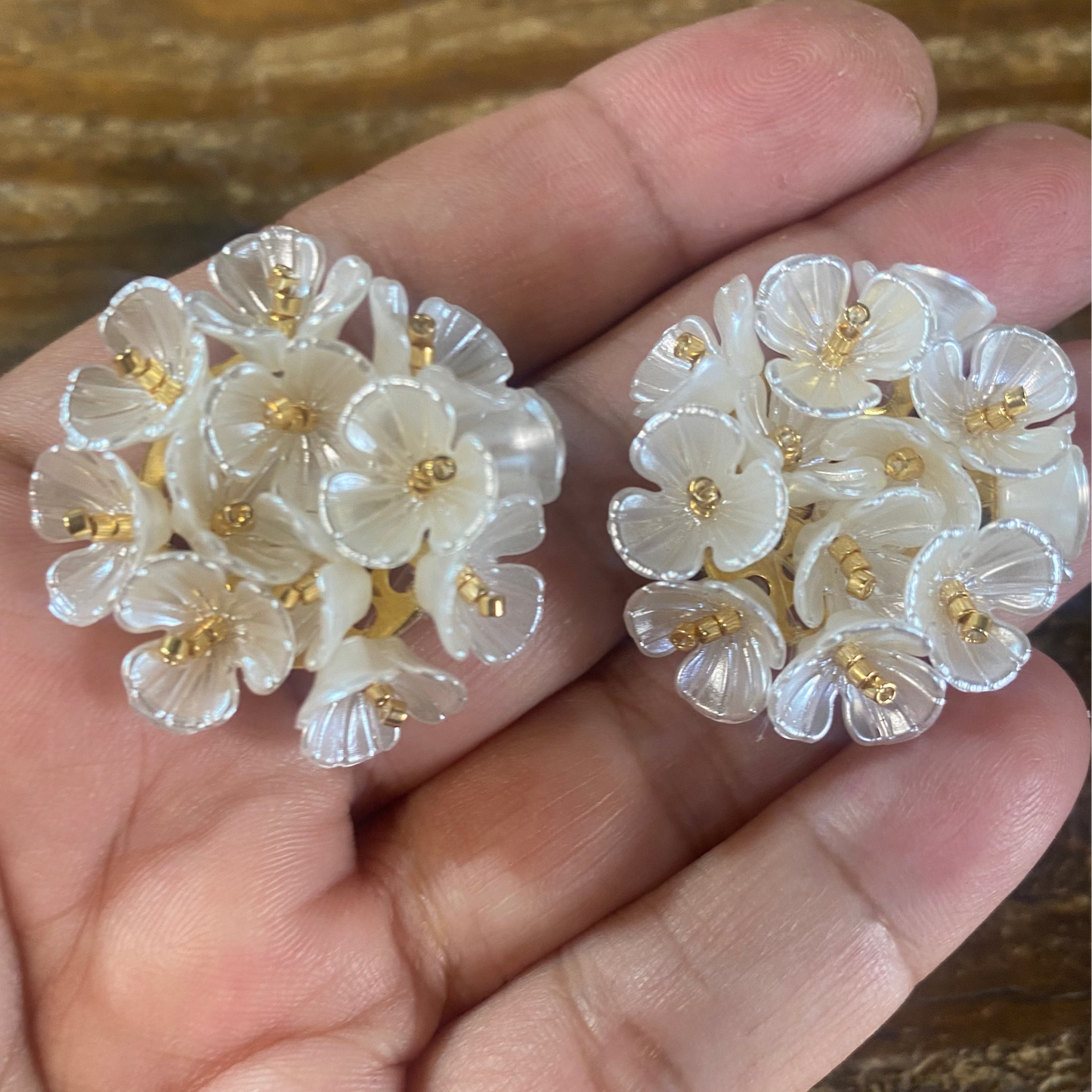 Aretes Hortencia