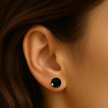 Aretes Crissia | Acero Inoxidable Baño Oro 18K | Hipoalergenicos
