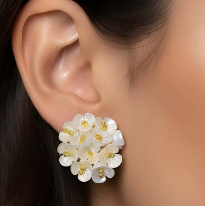 Aretes Hortencia