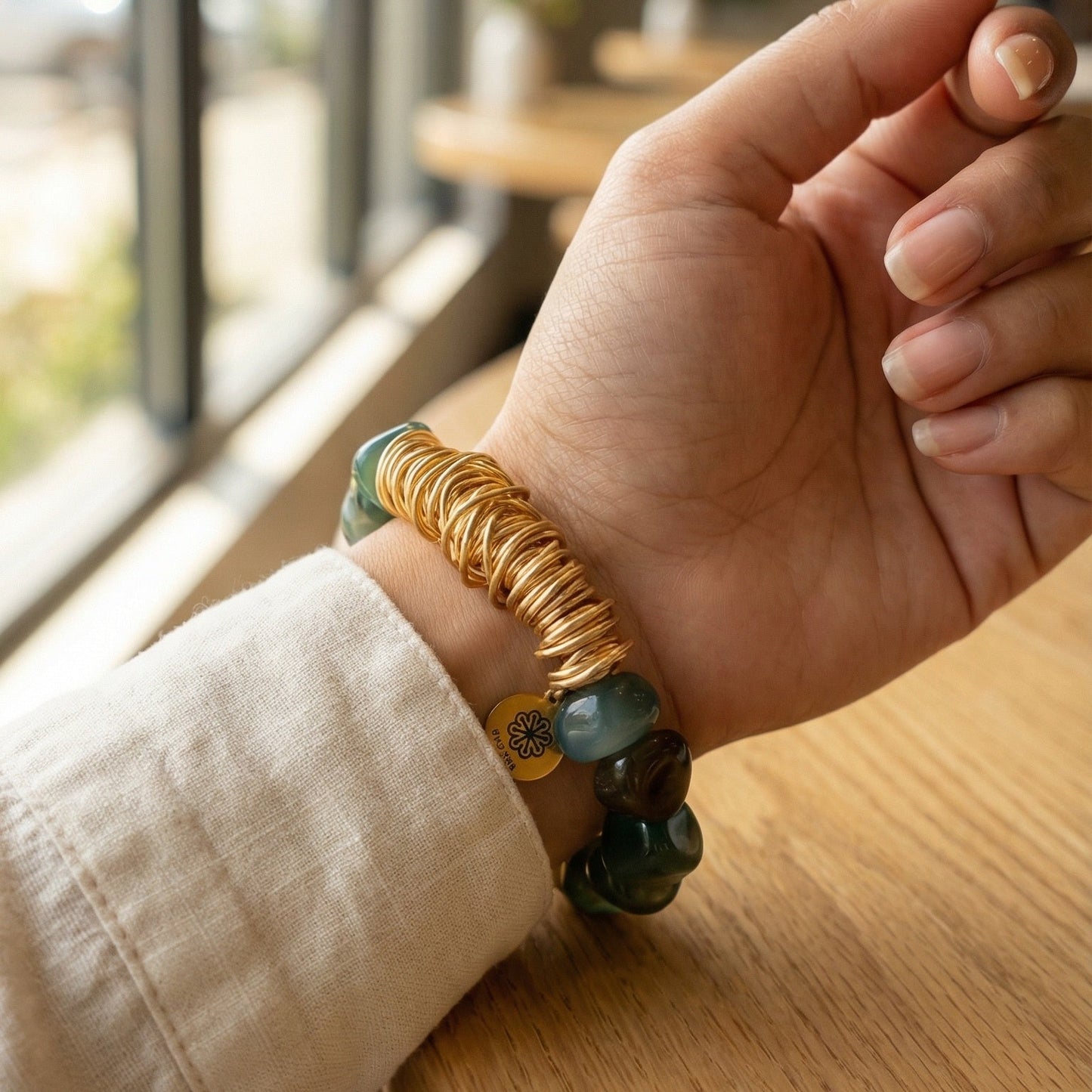 Bracha pulsera de piedras