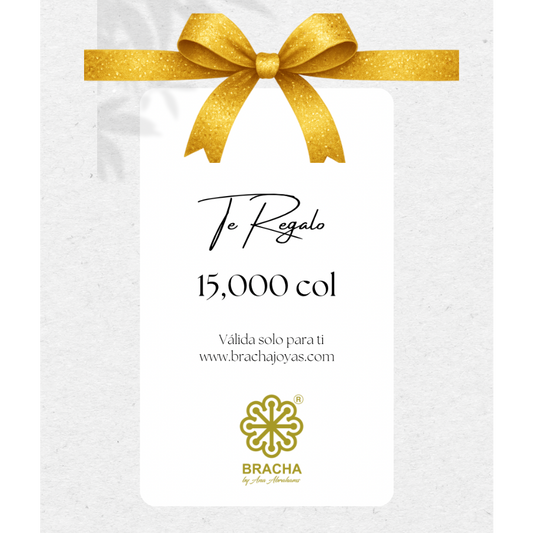 Tarjeta e regalo BRACHA