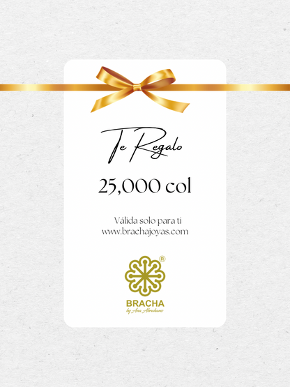 Tarjeta e regalo BRACHA