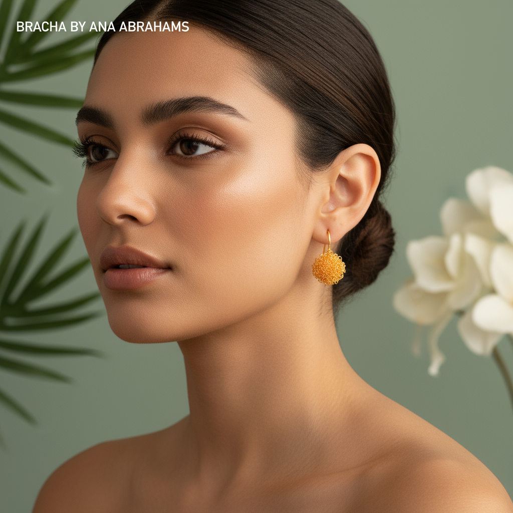 Aretes Bolas de Fuego