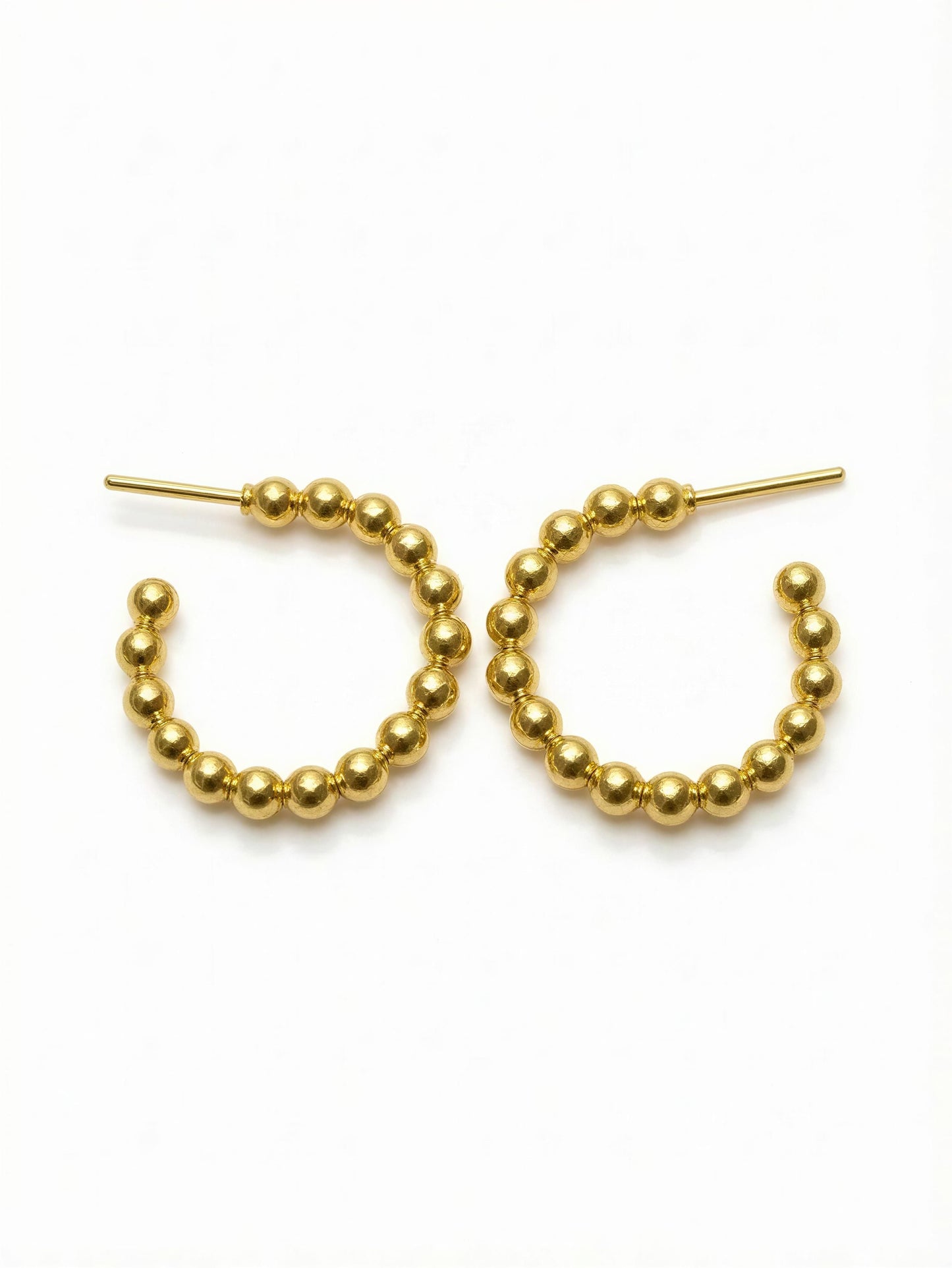 Argollas Amy | Acero Inoxidable Baño Oro 18K